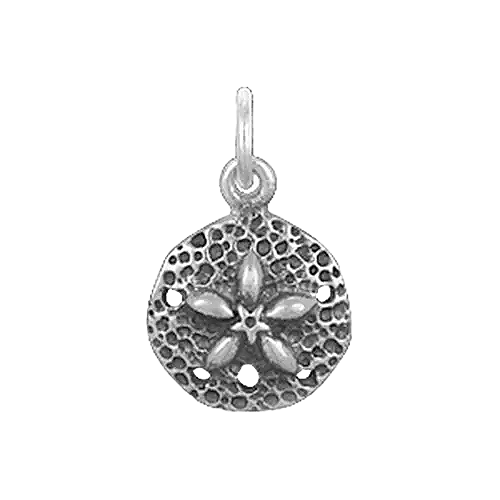 Sterling Silber MINI Sand Dollar Charm